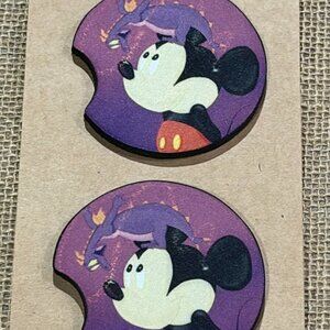 Dragon & Mouse - Sublimation Neoprene Car Coasters